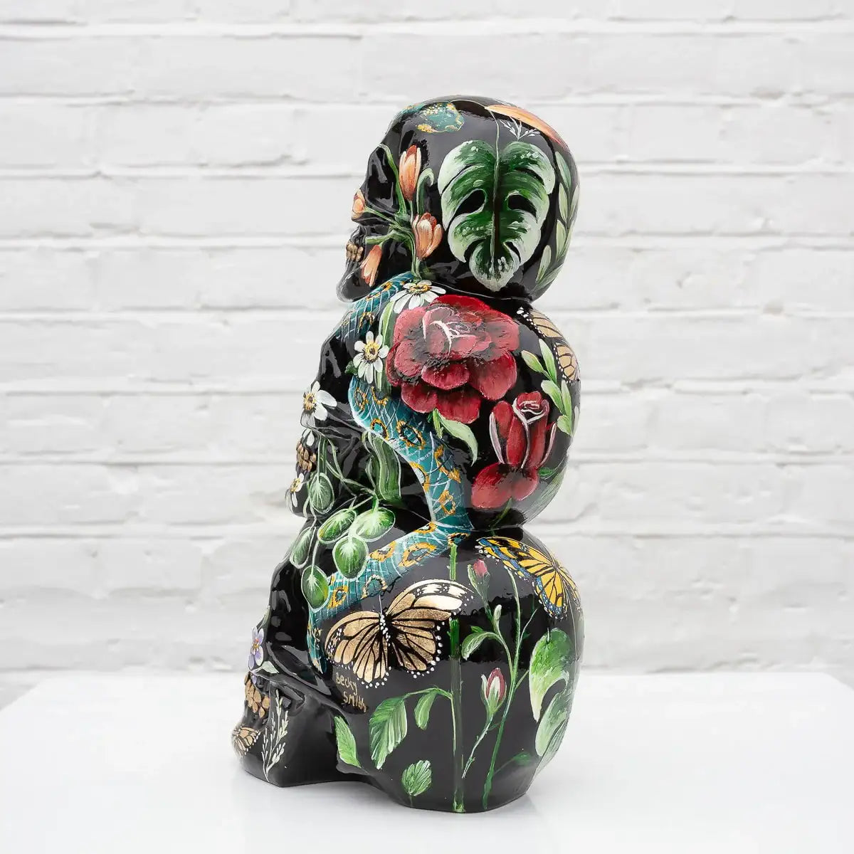 The Power Of Three - Original Sculpture by artist Becky Smith - Wyecliffe Galleries