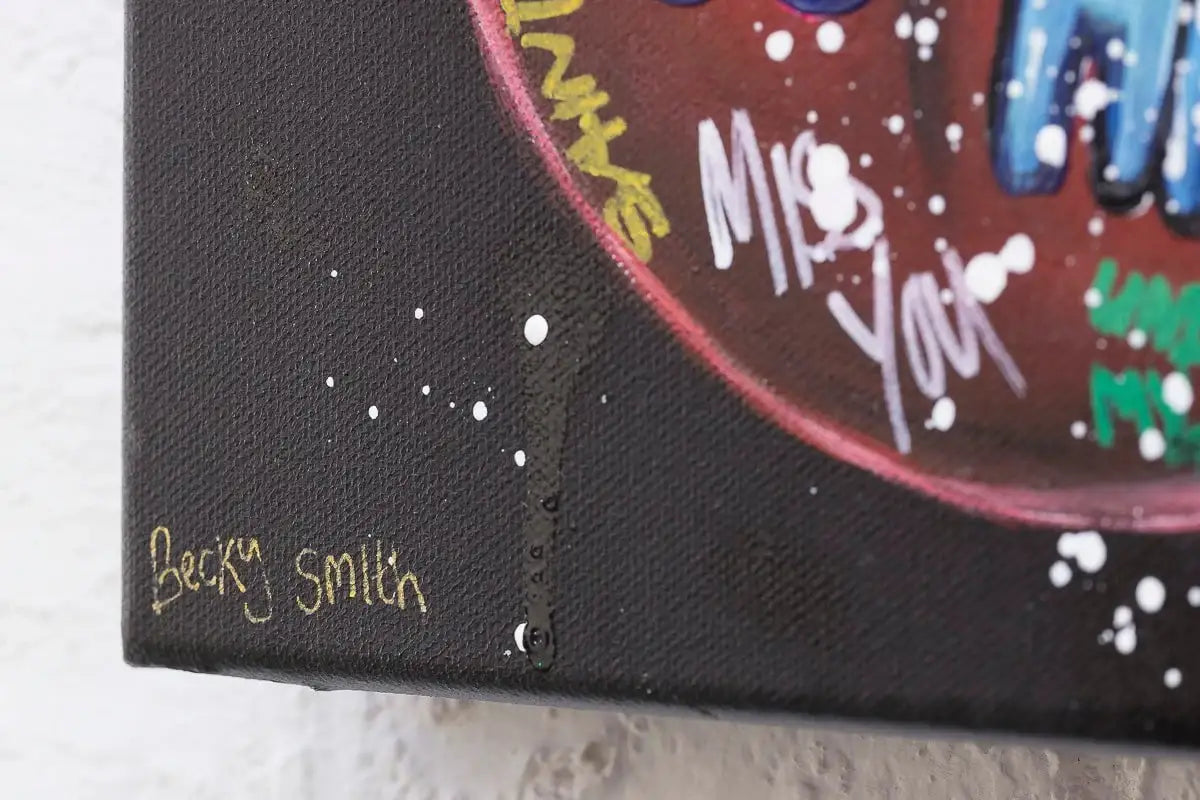 The Rolling Stones - Original by artist Becky Smith - Wyecliffe Galleries