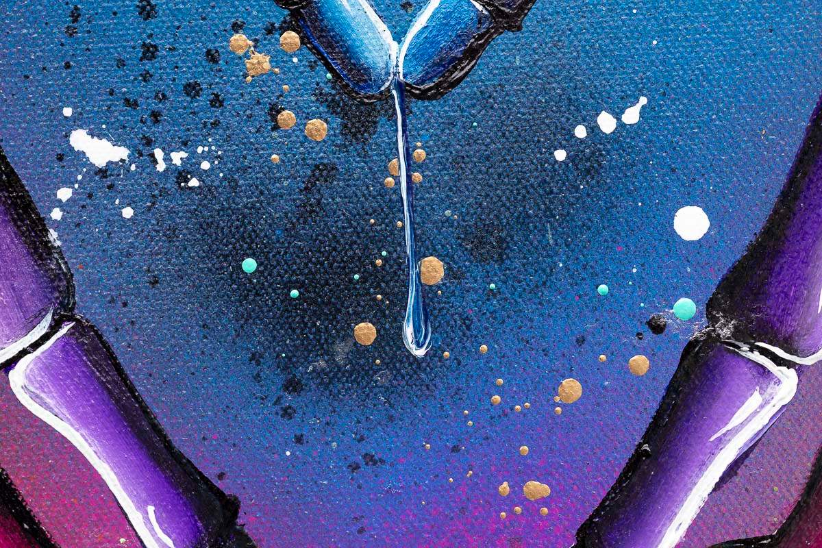 Signs Of Love I - Original - SOLD by artist Becky Smith - Wyecliffe Galleries