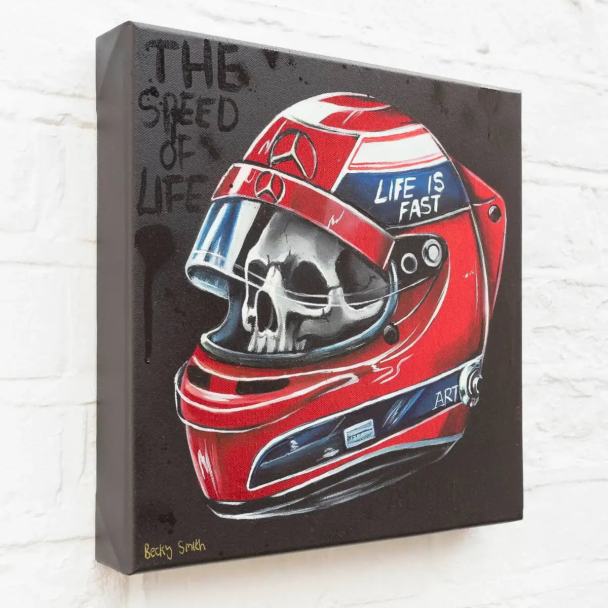 The Speed Of Life - Original - SOLD by artist Becky Smith - Wyecliffe Galleries