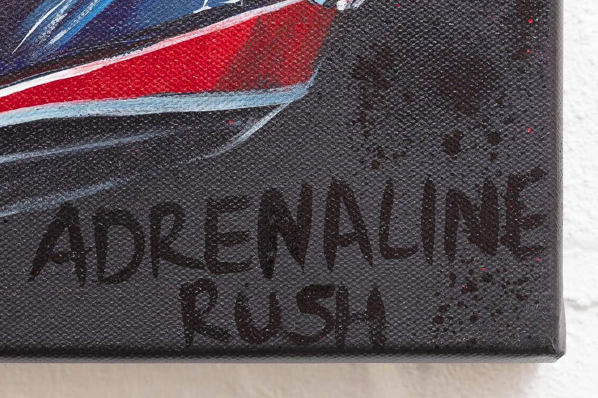 The Speed Of Life - Original - SOLD by artist Becky Smith - Wyecliffe Galleries