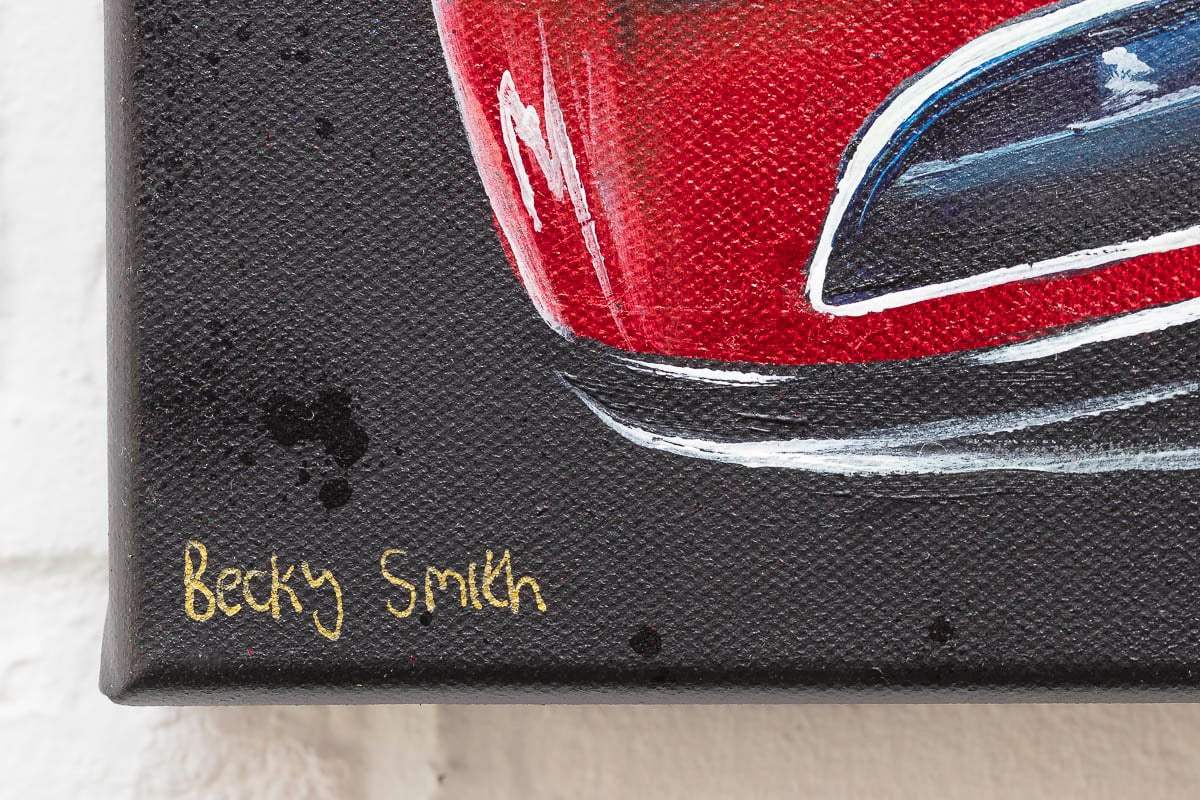 The Speed Of Life - Original - SOLD by artist Becky Smith - Wyecliffe Galleries