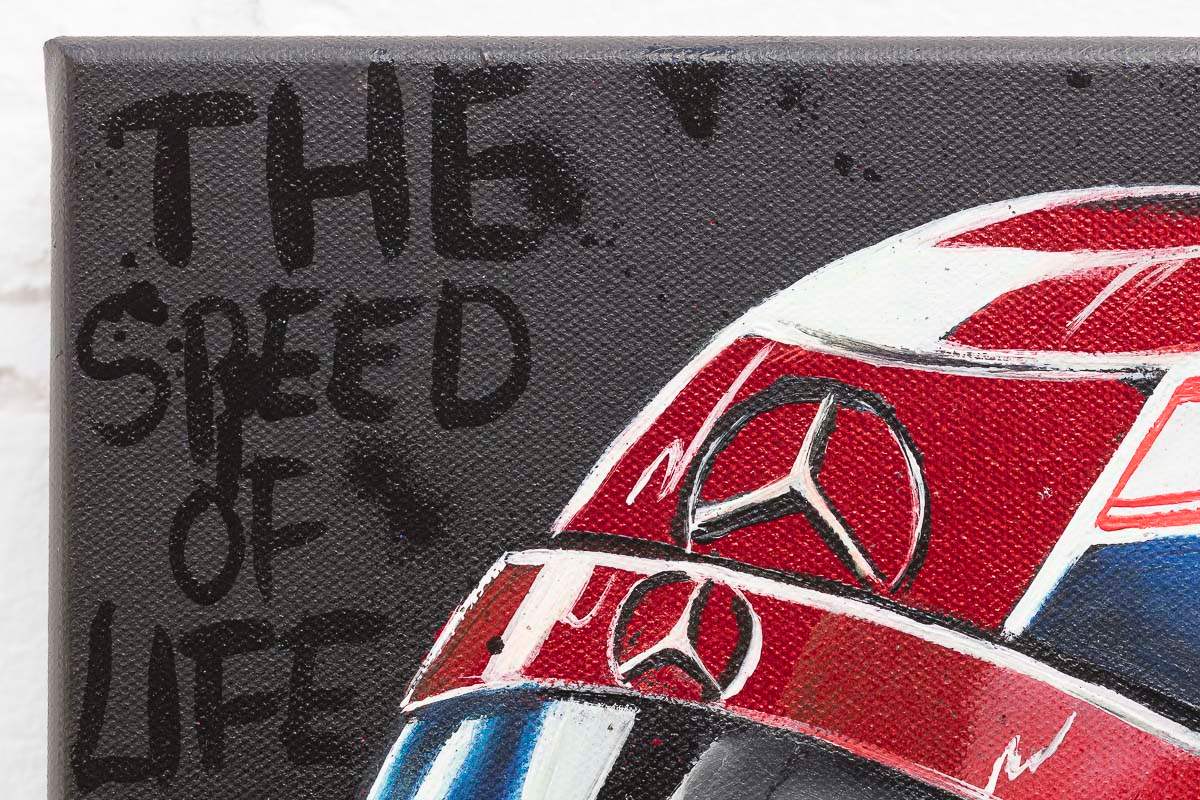 The Speed Of Life - Original - SOLD by artist Becky Smith - Wyecliffe Galleries