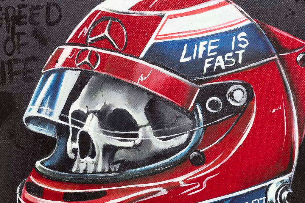 The Speed Of Life - Original - SOLD by artist Becky Smith - Wyecliffe Galleries