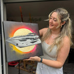 The Sunseeker - Original by artist Becky Smith - Wyecliffe Galleries