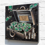 The World Is Your Oyster - Original - SOLD by artist Becky Smith - Wyecliffe Galleries