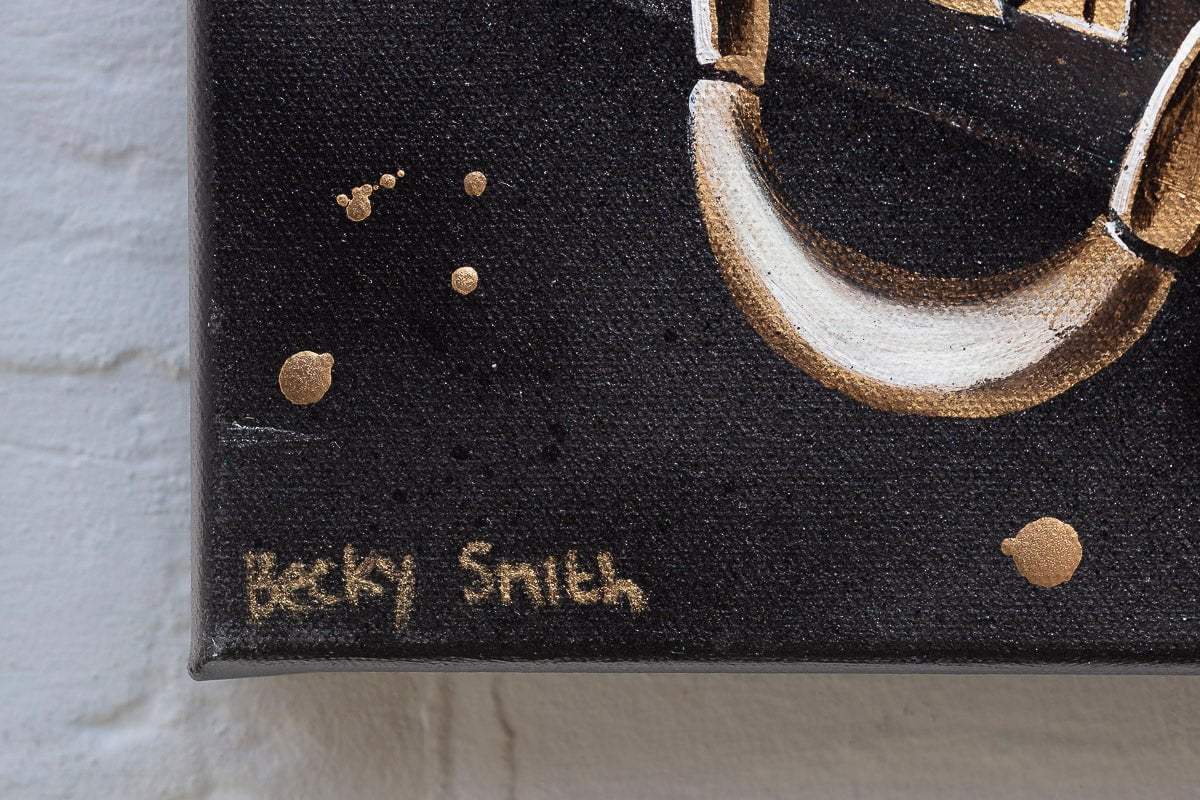 The World Is Your Oyster - Original - SOLD by artist Becky Smith - Wyecliffe Galleries