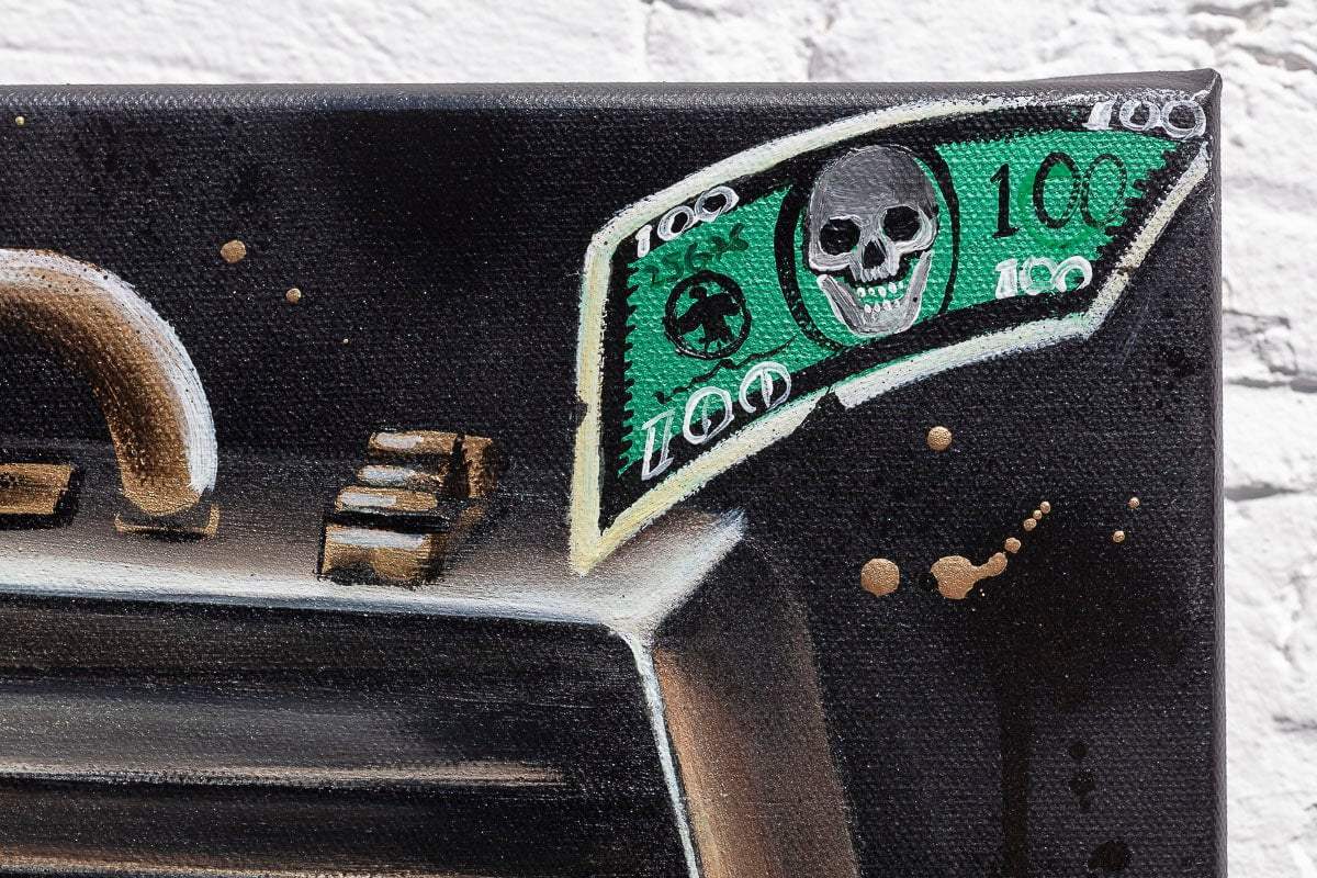 The World Is Your Oyster - Original - SOLD by artist Becky Smith - Wyecliffe Galleries