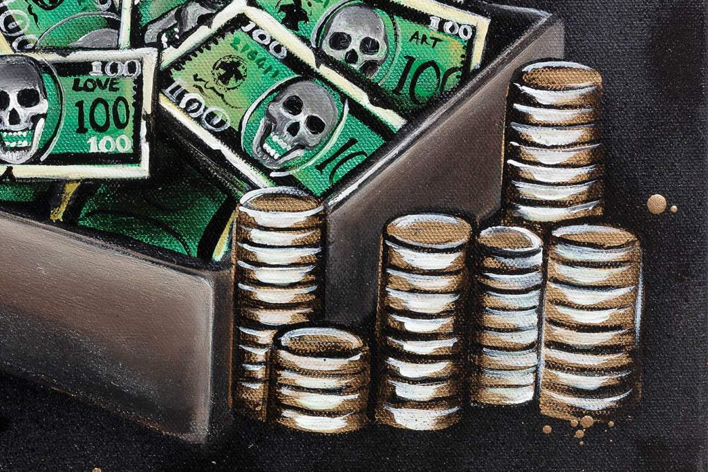 The World Is Your Oyster - Original - SOLD by artist Becky Smith - Wyecliffe Galleries