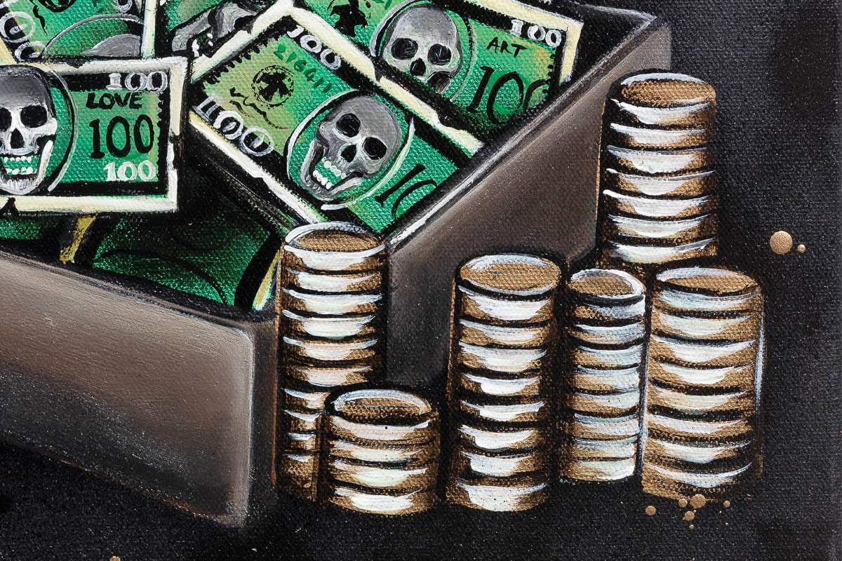 The World Is Your Oyster - Original - SOLD by artist Becky Smith - Wyecliffe Galleries