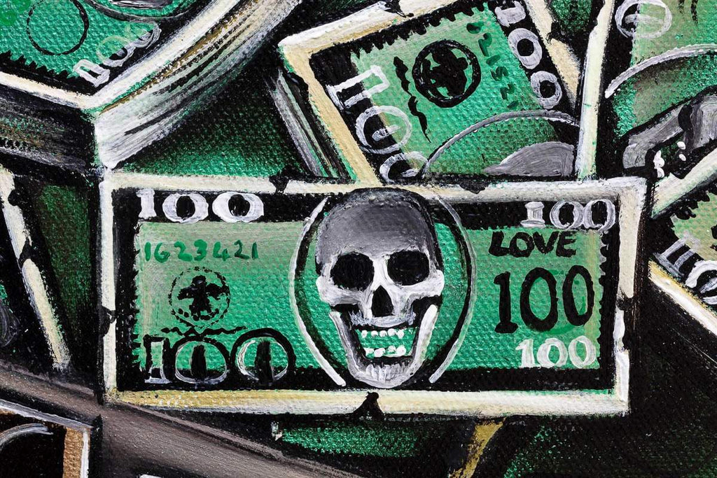 The World Is Your Oyster - Original - SOLD by artist Becky Smith - Wyecliffe Galleries