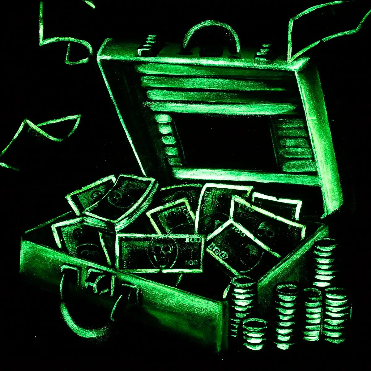 The World Is Your Oyster - Original - SOLD by artist Becky Smith - Wyecliffe Galleries