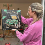 The World Is Your Oyster - Original - SOLD by artist Becky Smith - Wyecliffe Galleries