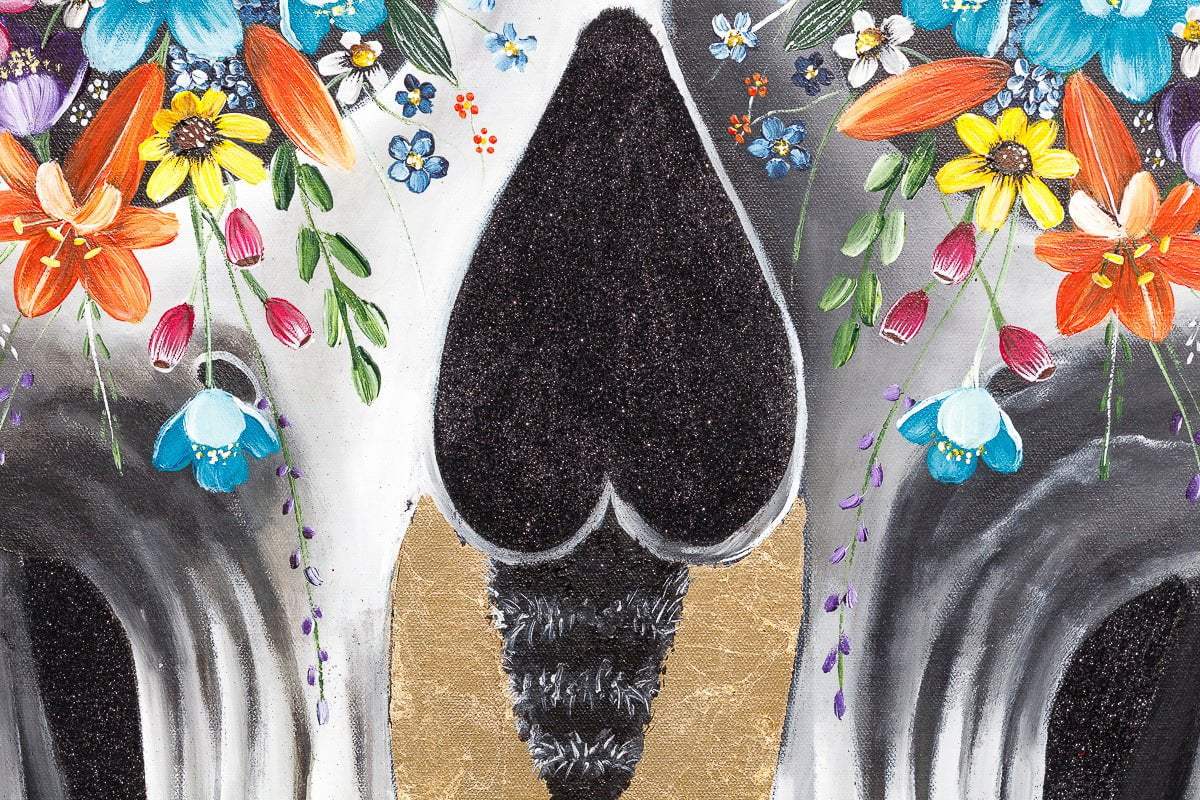 There's Beauty In The Chaos - Original - SOLD by artist Becky Smith - Wyecliffe Galleries