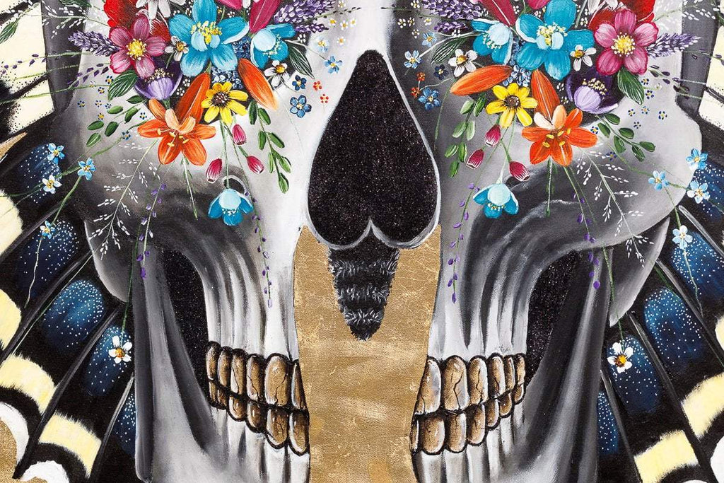 There's Beauty In The Chaos - Original - SOLD by artist Becky Smith - Wyecliffe Galleries