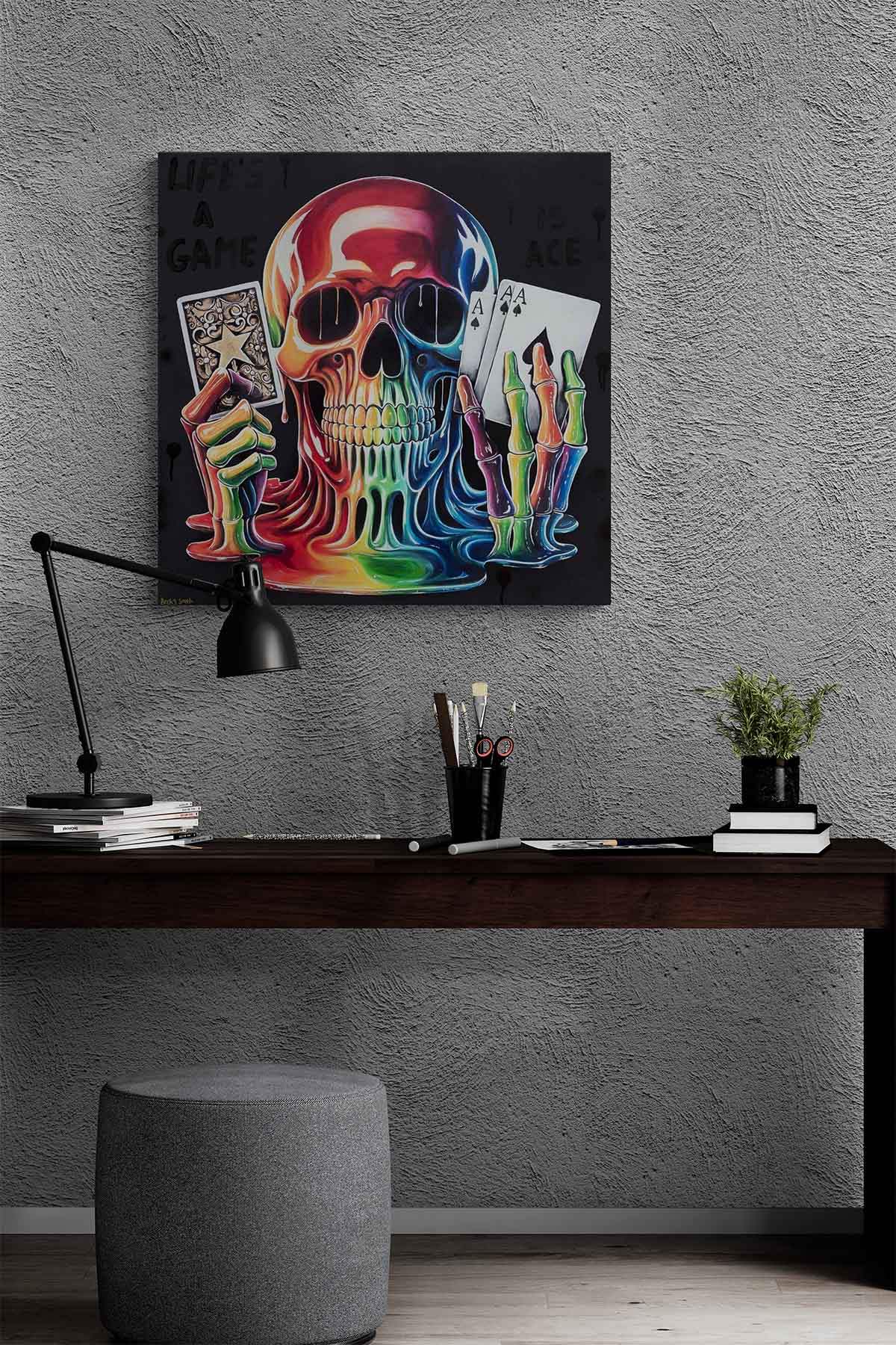 This Life Is Ace - Deluxe Edition (Box Canvas) by artist Becky Smith - Wyecliffe Galleries