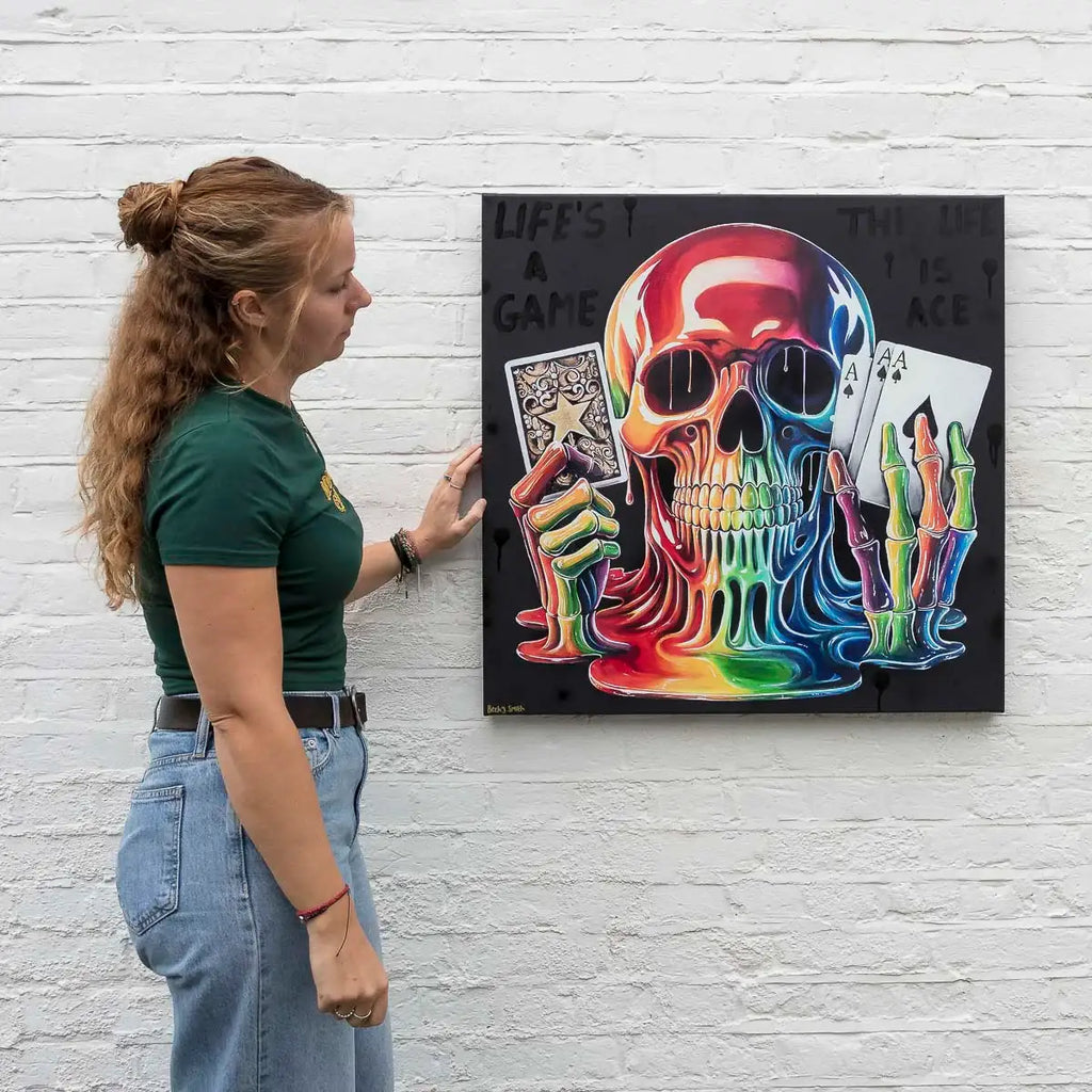 This Life Is Ace - Deluxe Edition (Box Canvas) by artist Becky Smith - Wyecliffe Galleries