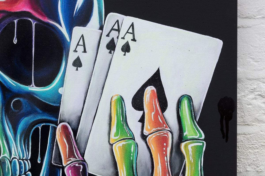 This Life Is Ace - Deluxe Edition (Box Canvas) by artist Becky Smith - Wyecliffe Galleries