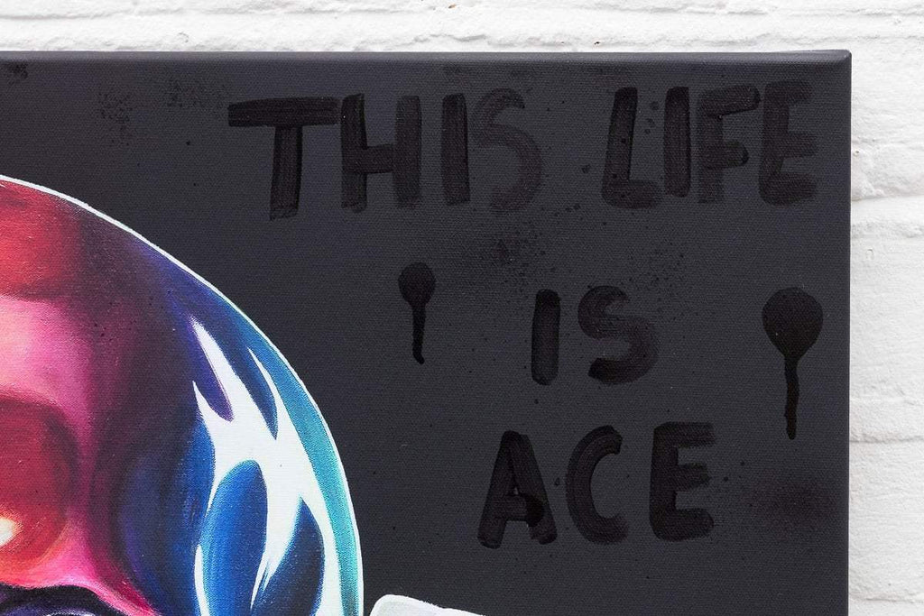 This Life Is Ace - Deluxe Edition (Box Canvas) by artist Becky Smith - Wyecliffe Galleries