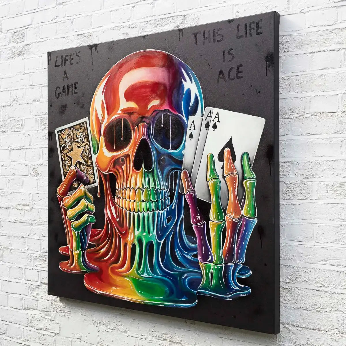 This Life Is Ace - Original - SOLD by artist Becky Smith - Wyecliffe Galleries