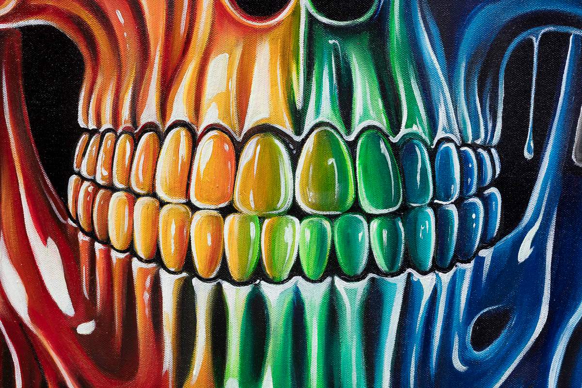 This Life Is Ace - Original - SOLD by artist Becky Smith - Wyecliffe Galleries