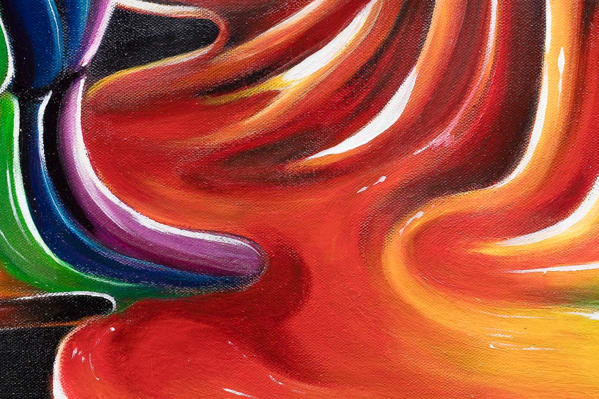 This Life Is Ace - Original - SOLD by artist Becky Smith - Wyecliffe Galleries