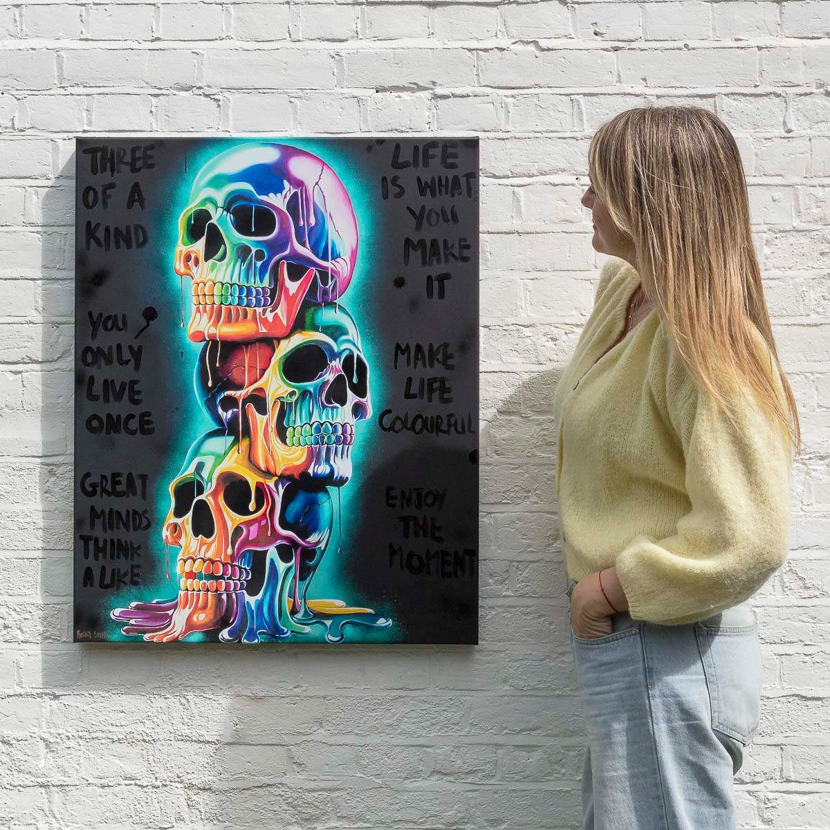 Three Of A Kind - Deluxe Edition by artist Becky Smith - Wyecliffe Galleries