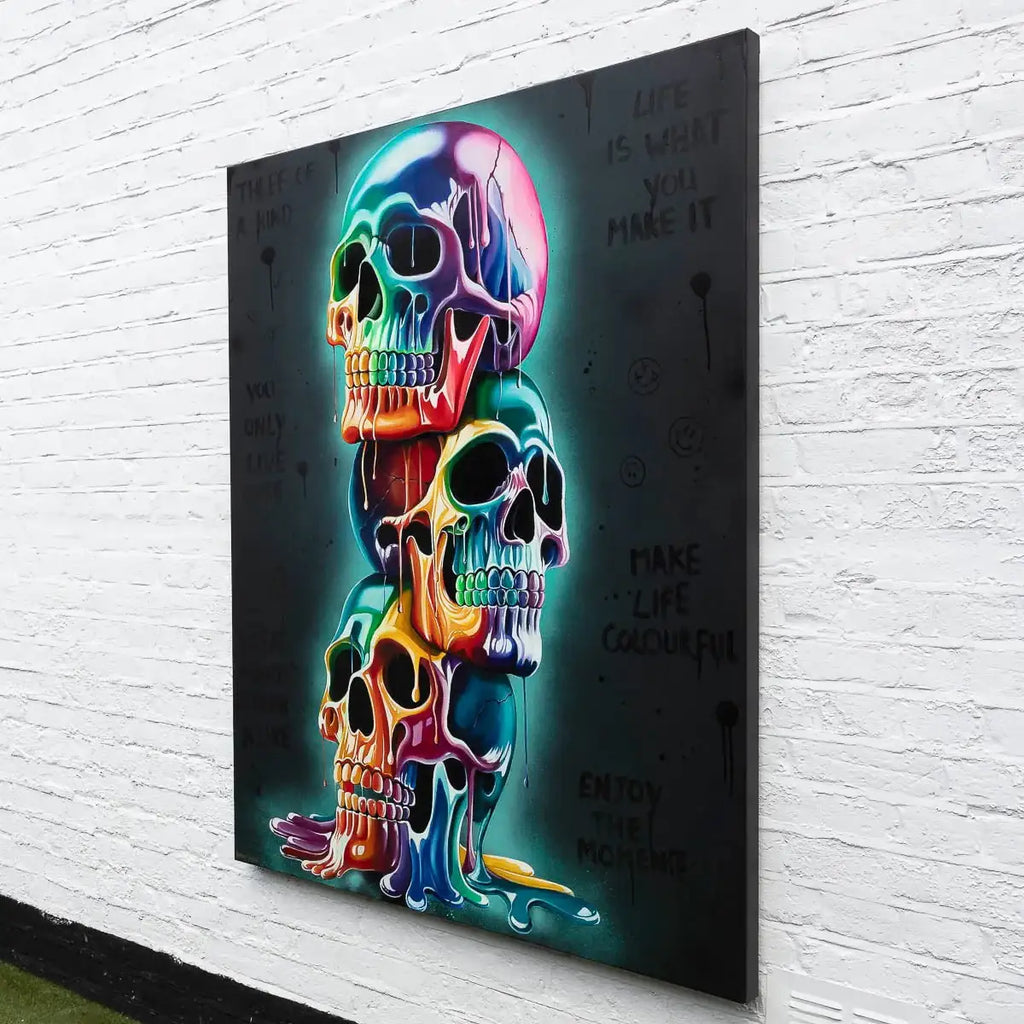 Three Of A Kind - Original - SOLD by artist Becky Smith - Wyecliffe Galleries