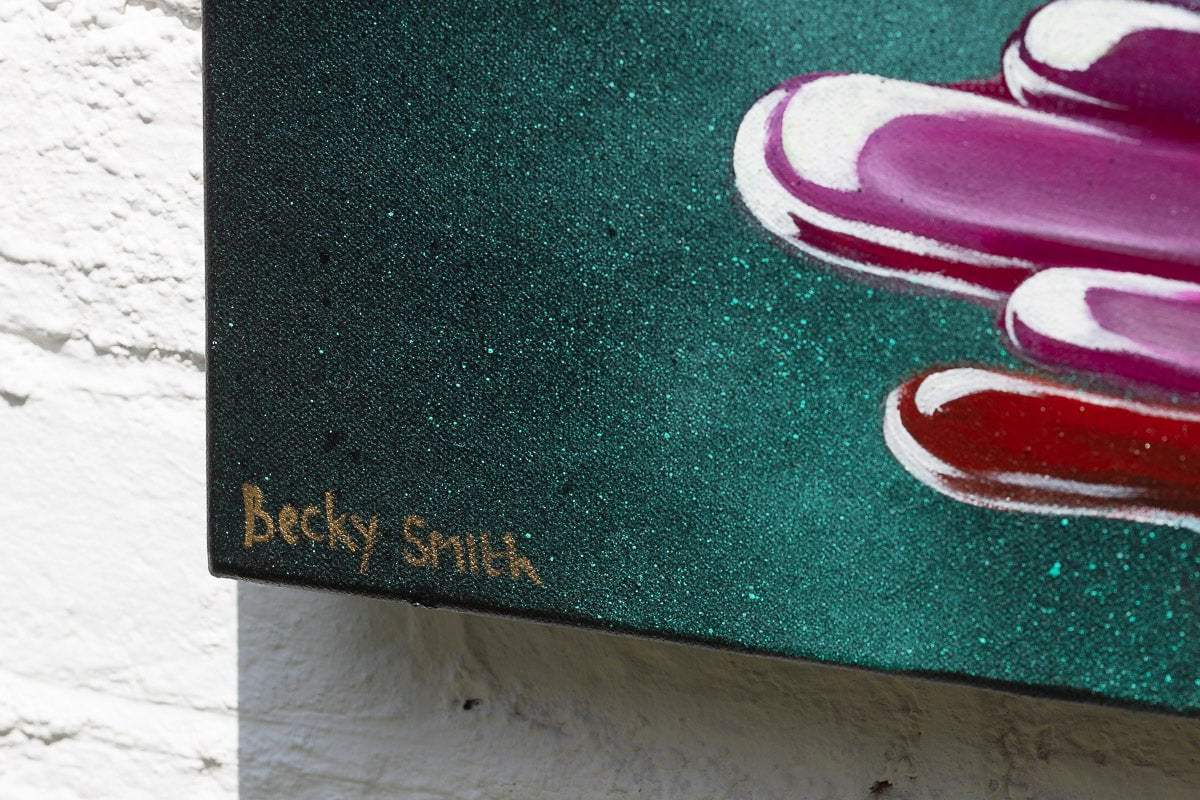 Three Of A Kind - Original - SOLD by artist Becky Smith - Wyecliffe Galleries