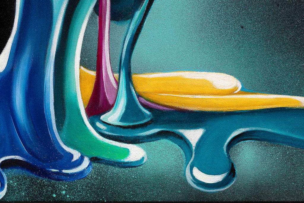 Three Of A Kind - Original - SOLD by artist Becky Smith - Wyecliffe Galleries