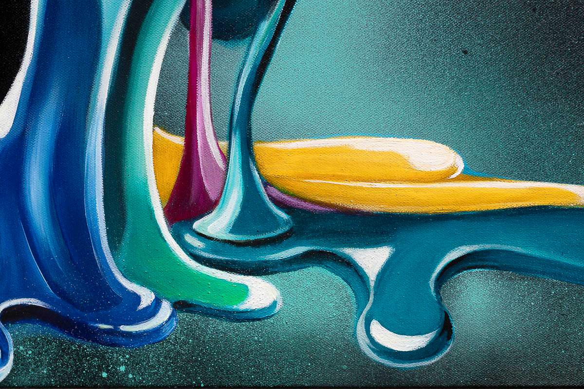 Three Of A Kind - Original - SOLD by artist Becky Smith - Wyecliffe Galleries