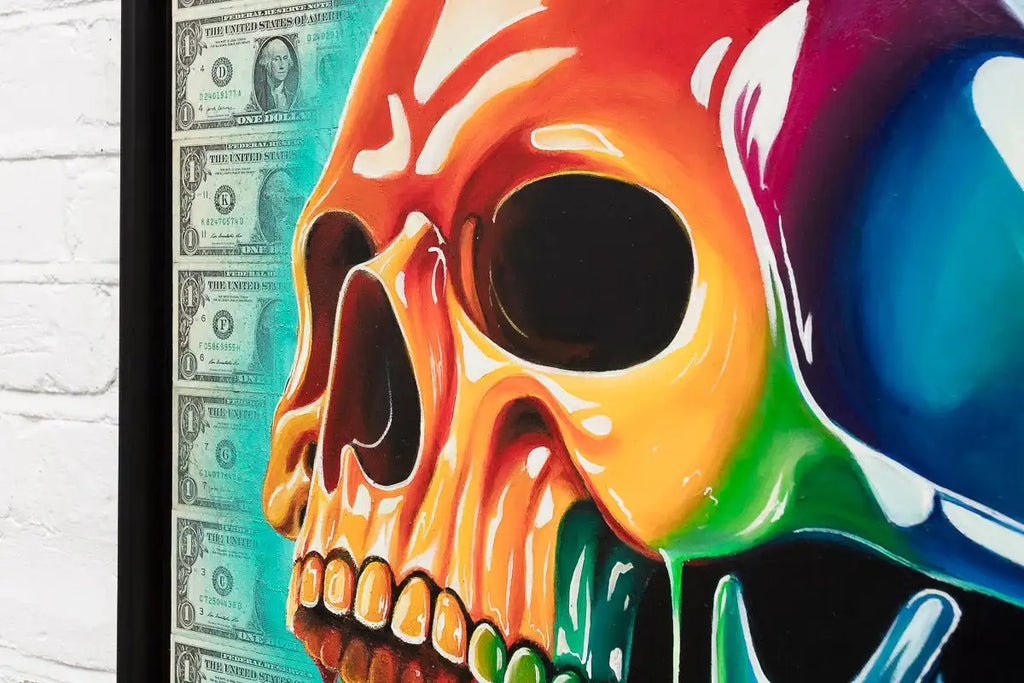 Thrill Of The Bill - Original by artist Becky Smith - Wyecliffe Galleries