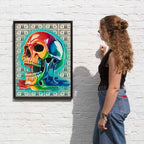 Thrill Of The Bill - Original by artist Becky Smith - Wyecliffe Galleries