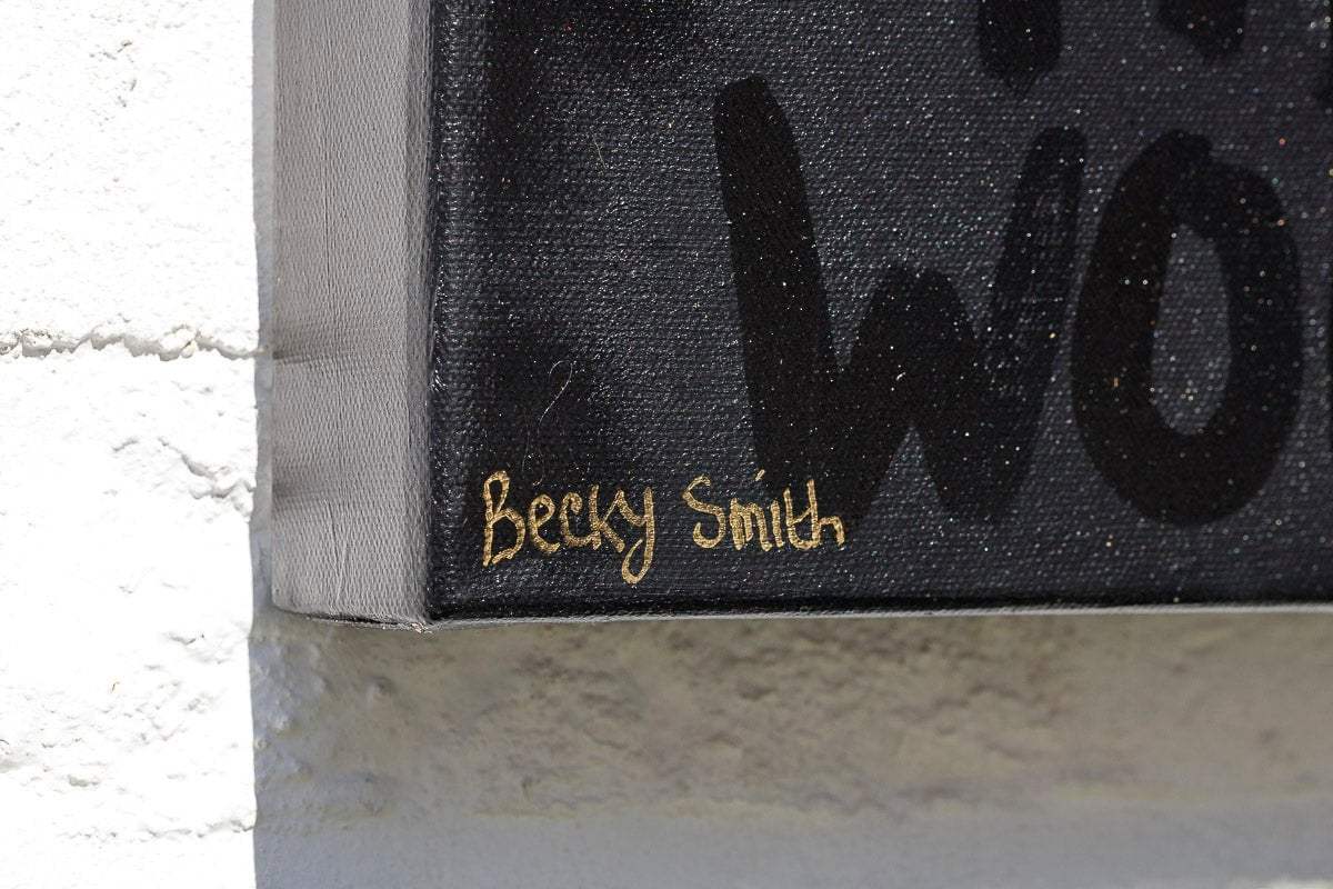 Till Death Do Us Part - Original - SOLD by artist Becky Smith - Wyecliffe Galleries