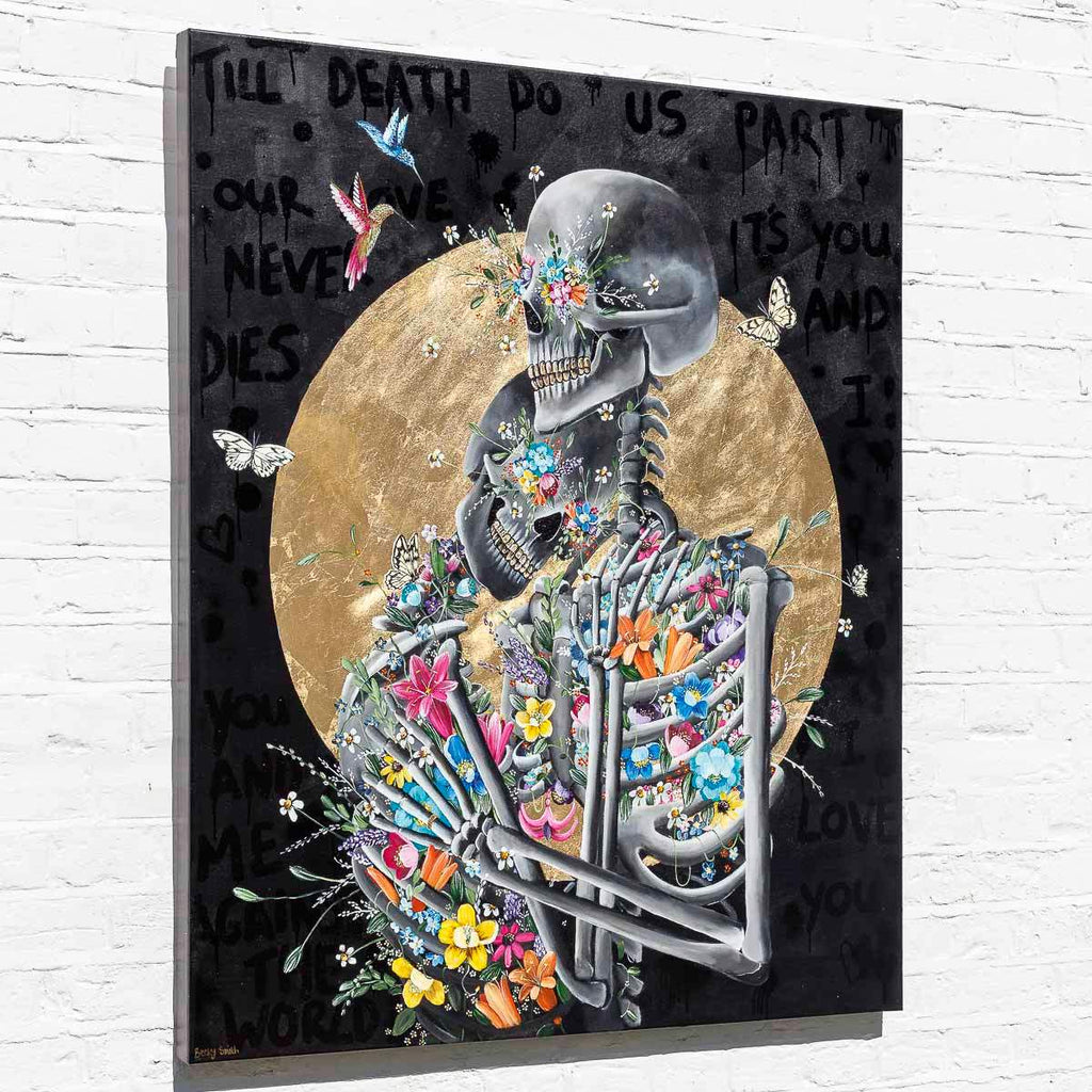 Till Death Do Us Part - Original - SOLD by artist Becky Smith - Wyecliffe Galleries