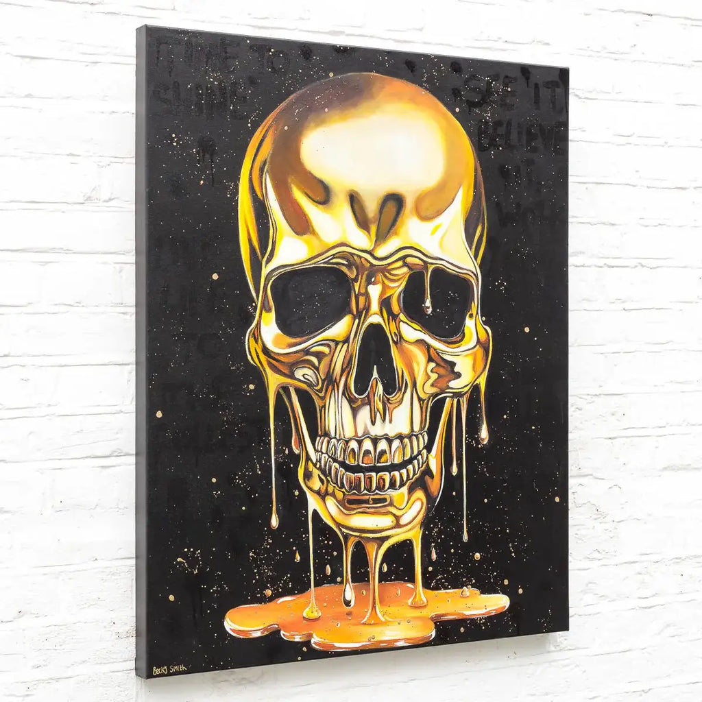 Time To Shine - Original - SOLD by artist Becky Smith - Wyecliffe Galleries