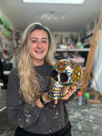 Today Is Golden - Original Sculpture - SOLD by artist Becky Smith - Wyecliffe Galleries