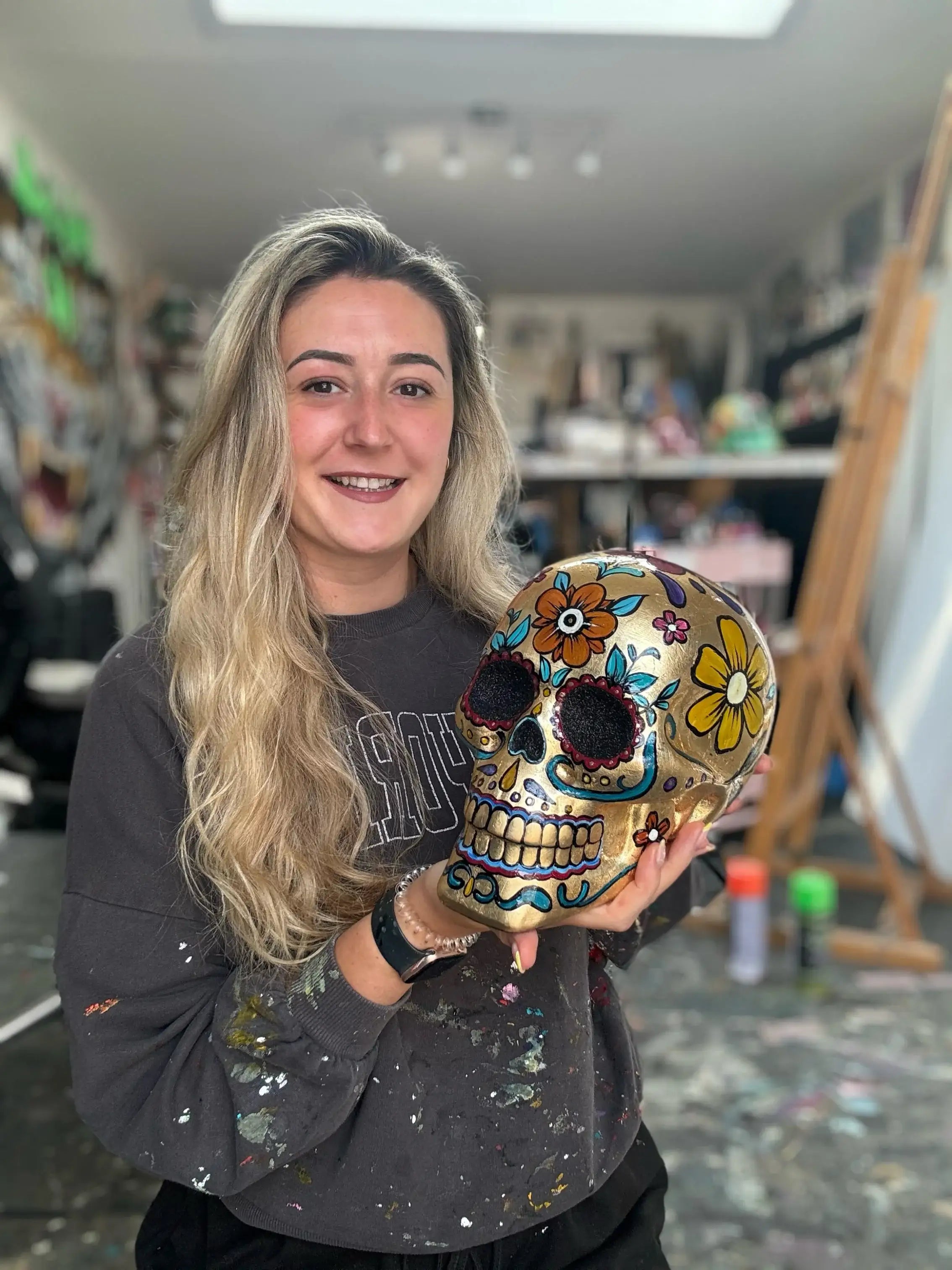 Today Is Golden - Original Sculpture - SOLD by artist Becky Smith - Wyecliffe Galleries