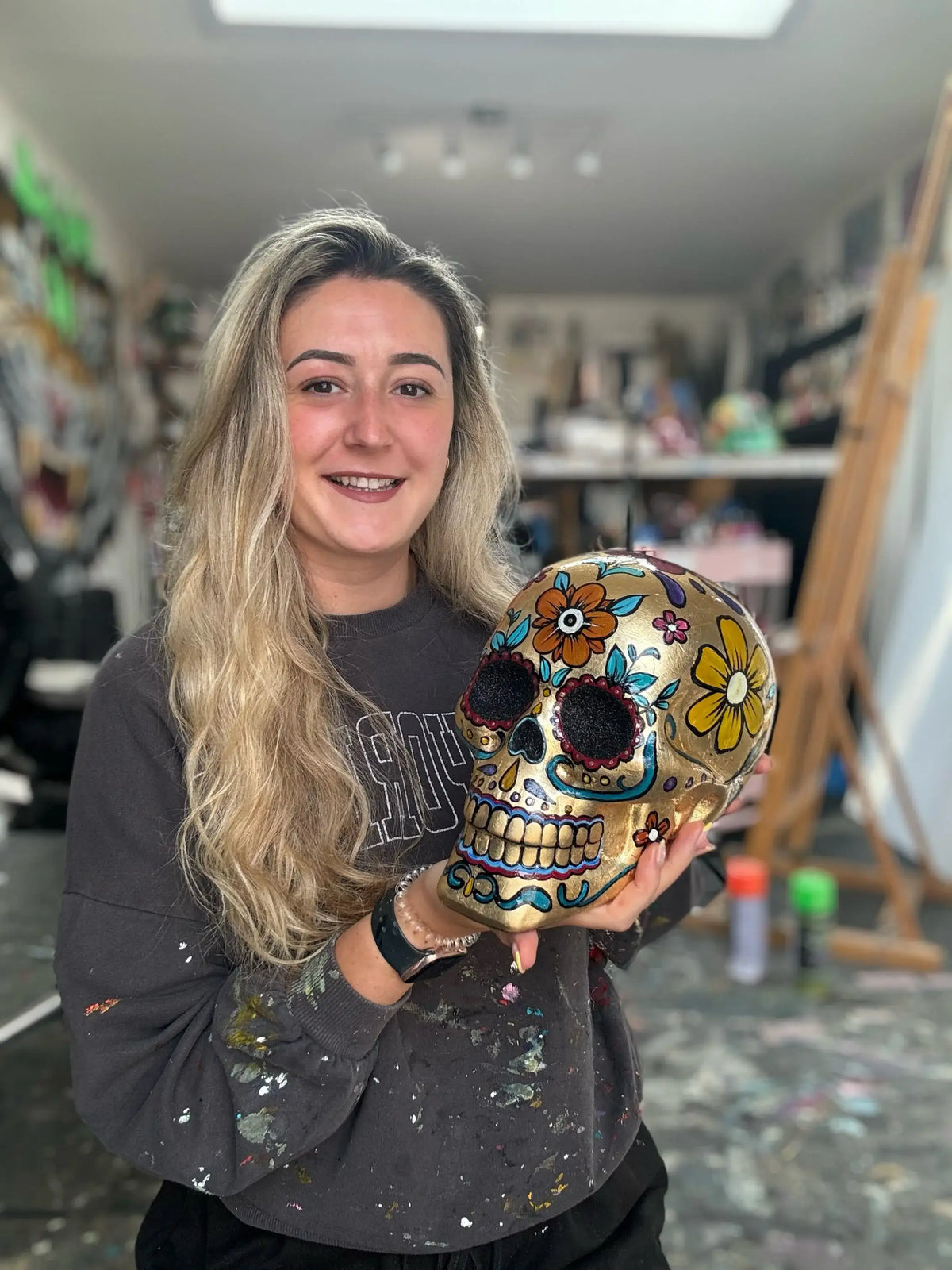 Today Is Golden - Original Sculpture - SOLD by artist Becky Smith - Wyecliffe Galleries