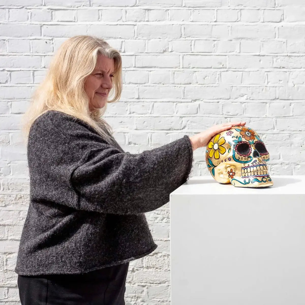 Today Is Golden - Original Sculpture - SOLD by artist Becky Smith - Wyecliffe Galleries