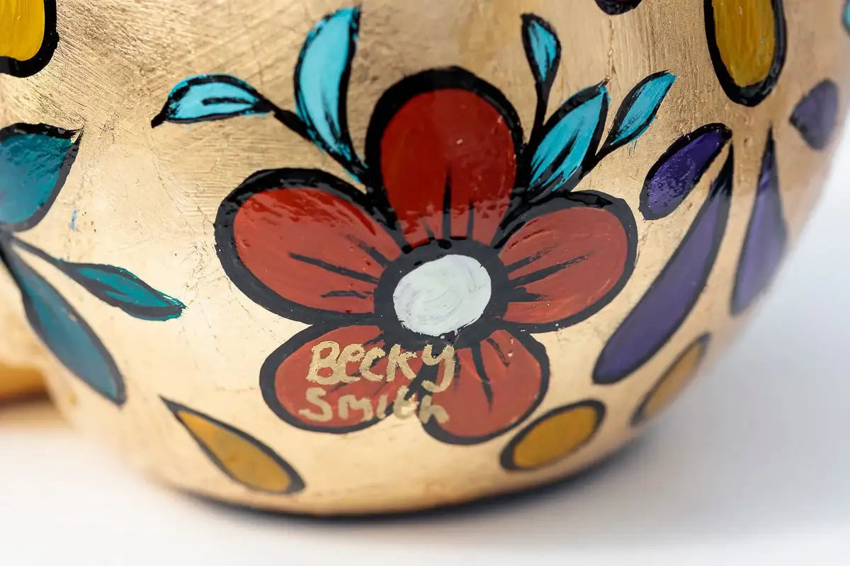 Today Is Golden - Original Sculpture - SOLD by artist Becky Smith - Wyecliffe Galleries