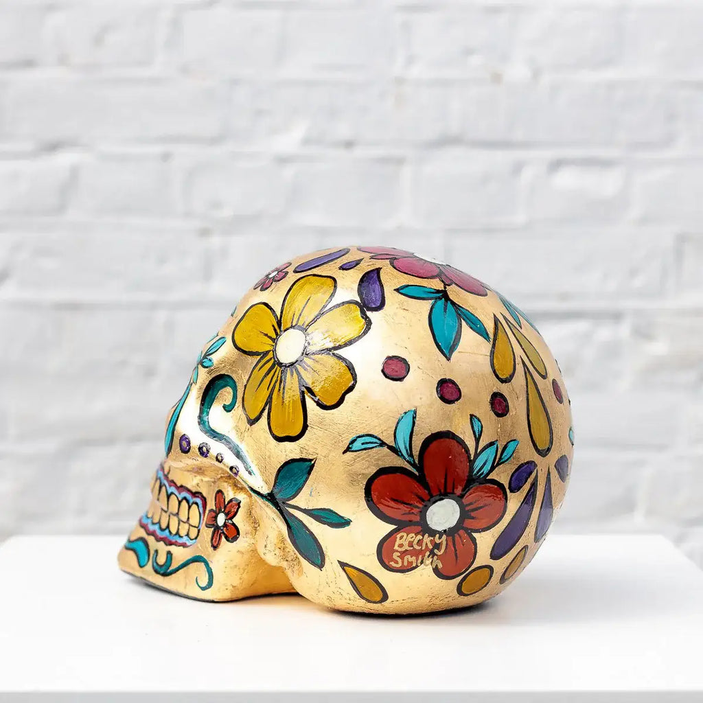 Today Is Golden - Original Sculpture - SOLD by artist Becky Smith - Wyecliffe Galleries