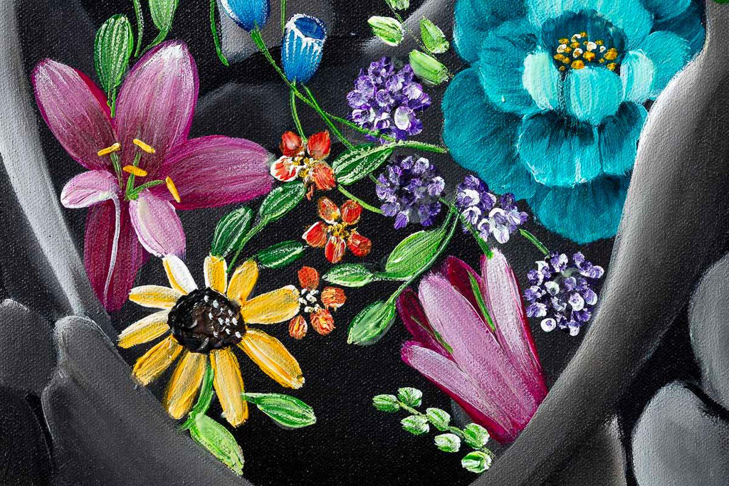 True Love Never Dies - Original - SOLD by artist Becky Smith - Wyecliffe Galleries