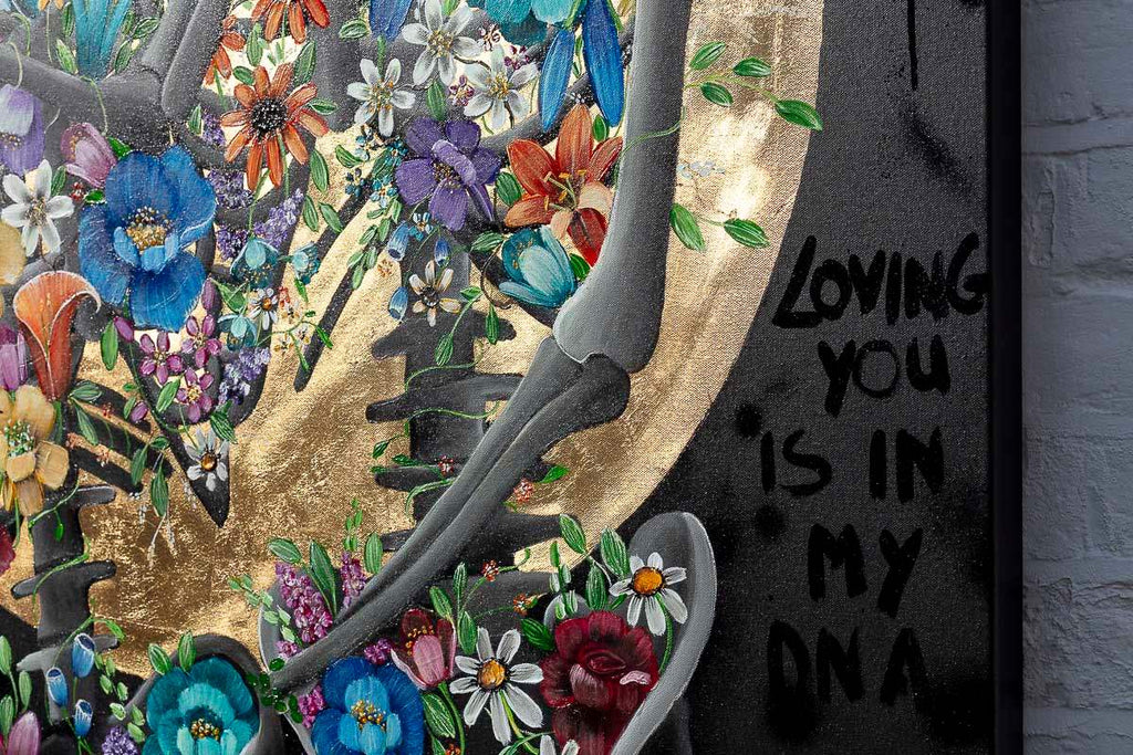 True Love Never Dies - Original - SOLD by artist Becky Smith - Wyecliffe Galleries