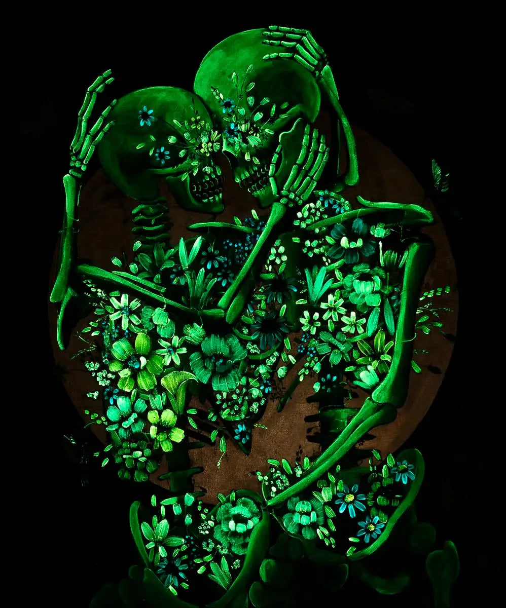 True Love Never Dies - Original - SOLD by artist Becky Smith - Wyecliffe Galleries