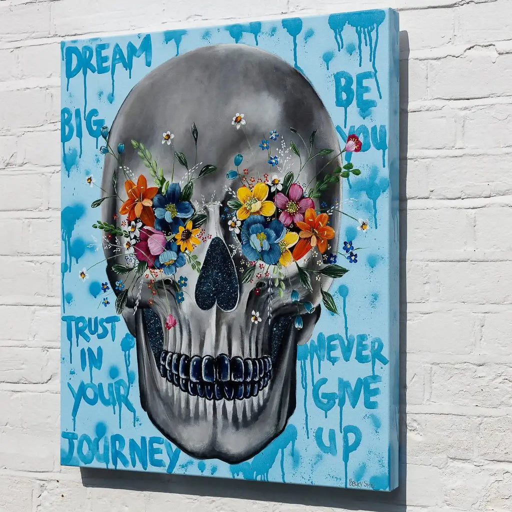 Trust In Your Journey - Original - SOLD by artist Becky Smith - Wyecliffe Galleries