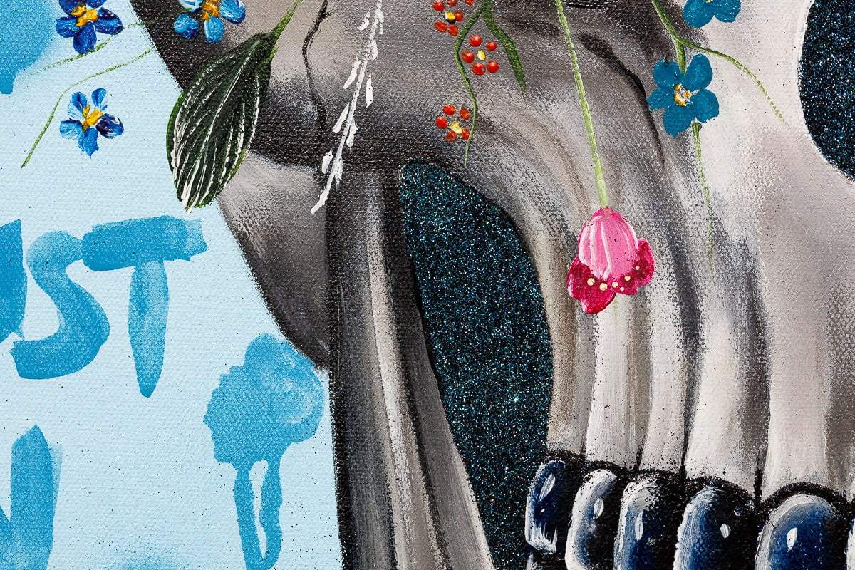 Trust In Your Journey - Original - SOLD by artist Becky Smith - Wyecliffe Galleries