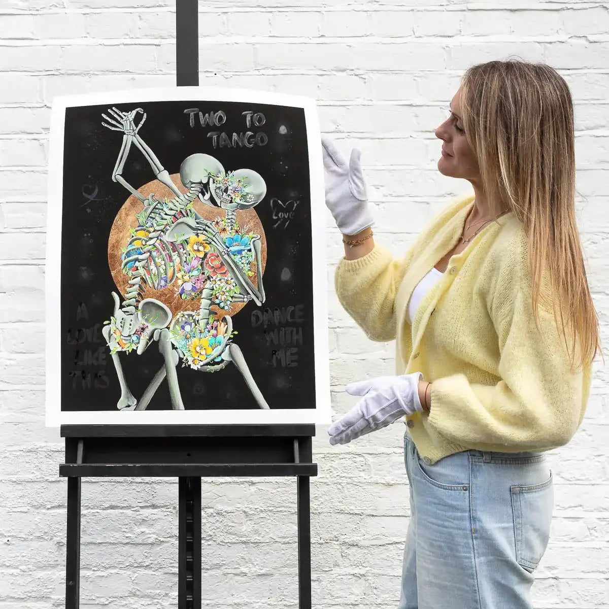 Two To Tango - Artist Proof by artist Becky Smith - Wyecliffe Galleries