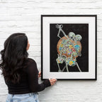 Two To Tango - Artist Proof by artist Becky Smith - Wyecliffe Galleries