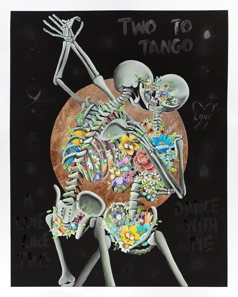 Two To Tango - Artist Proof by artist Becky Smith - Wyecliffe Galleries